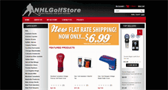 Desktop Screenshot of nhlgolfstore.com