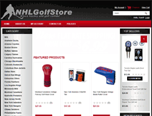 Tablet Screenshot of nhlgolfstore.com